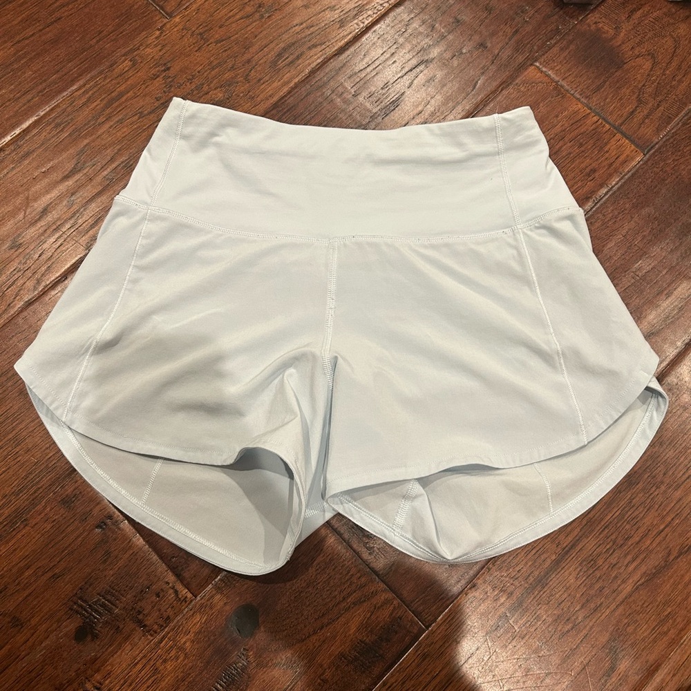 Women's Light Blue Lululemon Shorts